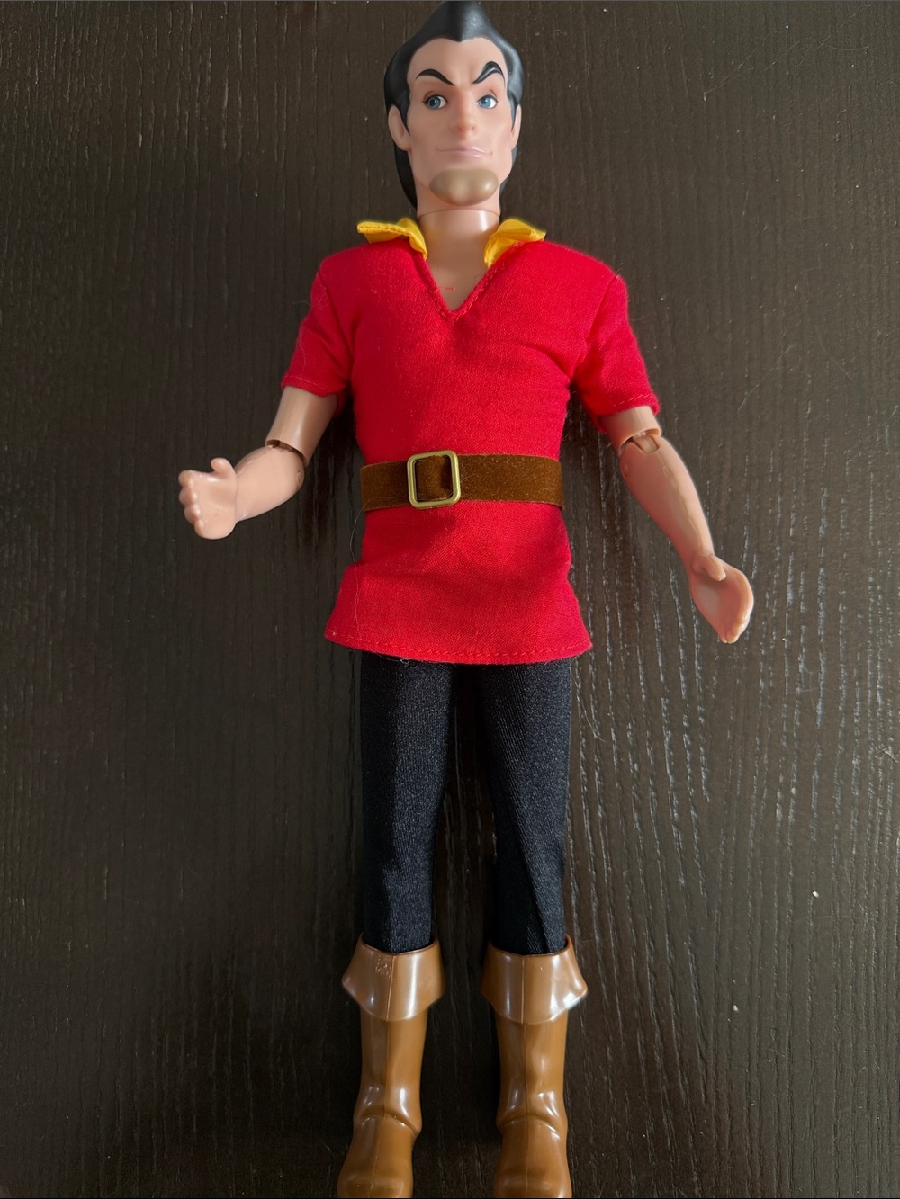 Rare Disney Beauty and the beast Gaston Doll!